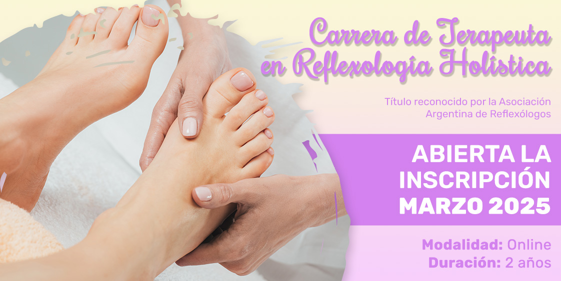 Terapeuta en Reflexología Holística Online